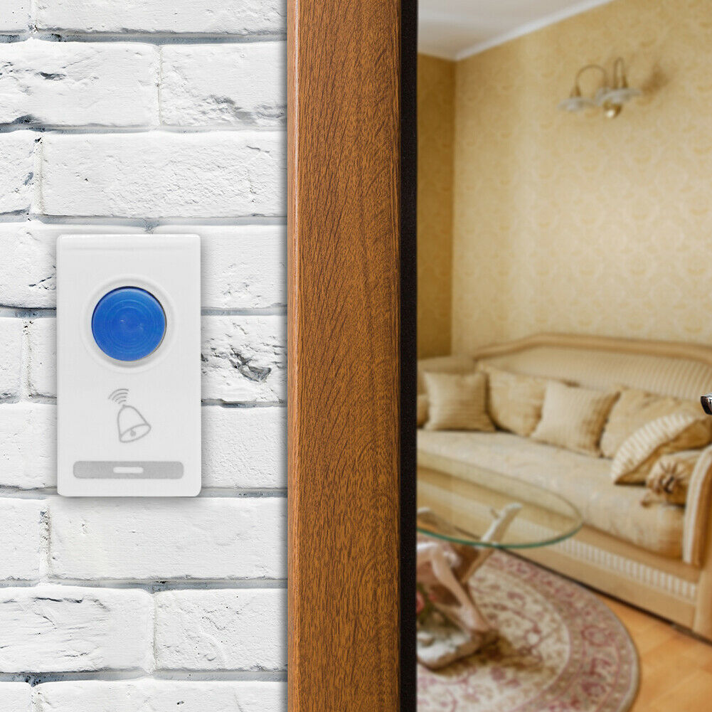 32 Ringtones Smart Wireless Doorbell Remote Control Intelligent Door Ring @