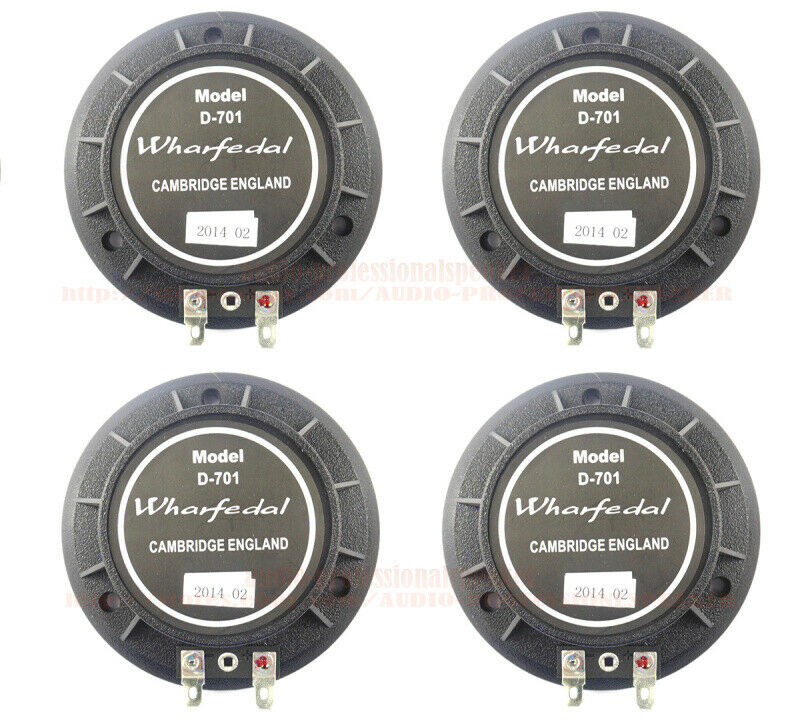 4pcs diaphragm for Wharfedale Titan D-701, D-702A,Titan 12 & 15 15p/15a/12a/15