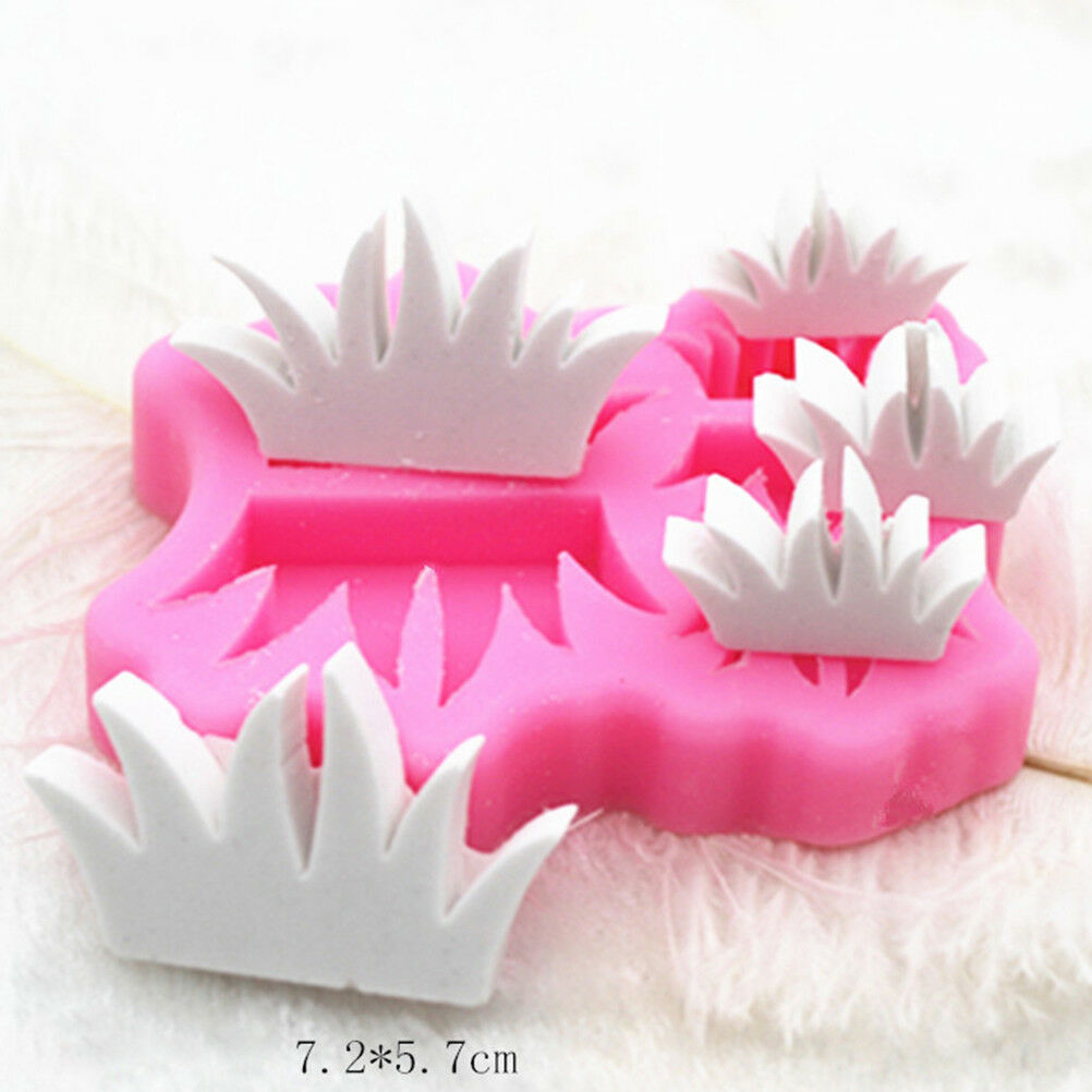 grass silicone mold chocolate fondant cake mold kitchen baking decor tool.l8