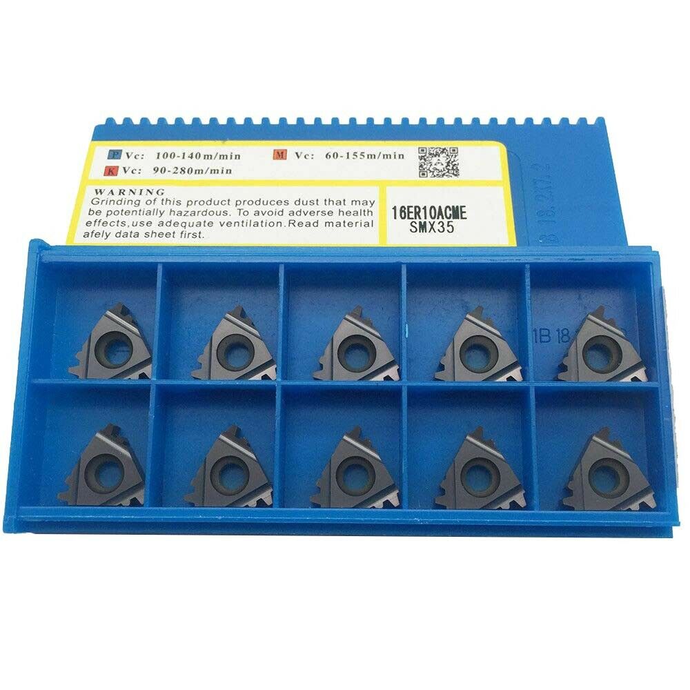 16ER 10ACME SMX35  Carbide Insert For Threading Turning Tool Boring BAR blade