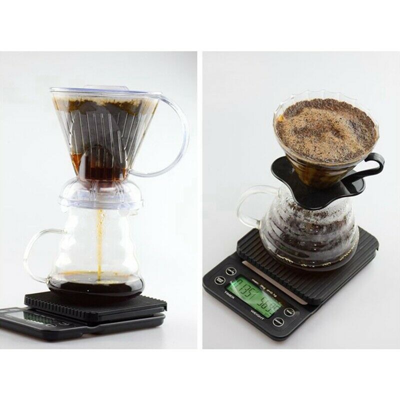 Coffee Scale with Timer, High Accuracy Kitchen Food Scale with Tare Function, H4