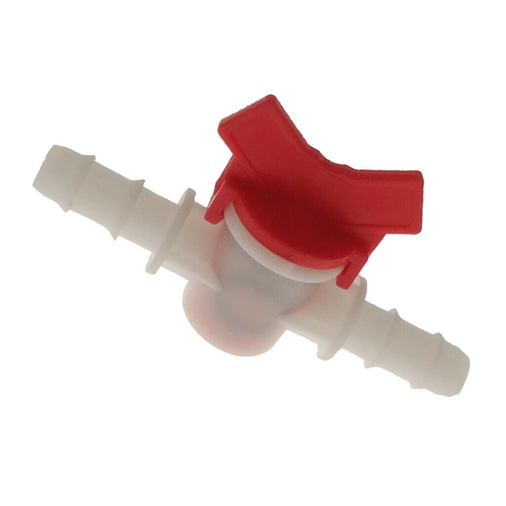 2PCS Straight Liquid Water Shut Off Valve Petcock Water Pump Hose 8mm&10mm