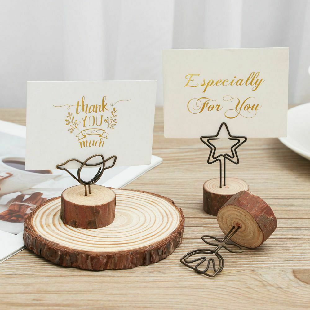 Numbers Holder Paper Clamp Photos Clips Clamps Stand Picture Frame Place Card