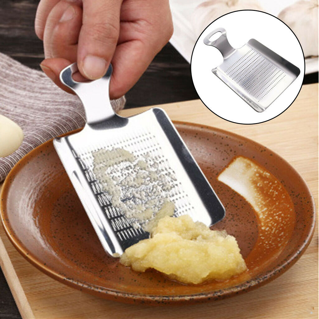 Shovel-shaped Ginger Grater Food Grater Crusher for Garlic Fruits Lemon