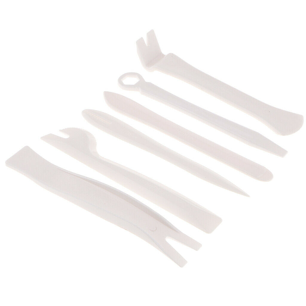 6Pcs Car Stereo Installation Kits Car Radio Removal Tool