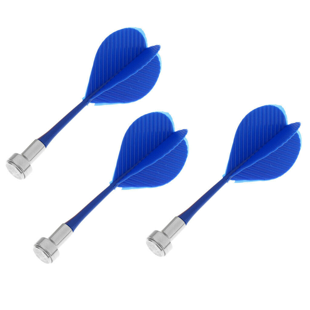 12Pcs Magnetic Safety Replacement Darts for Magnetic   2 Colors Mix