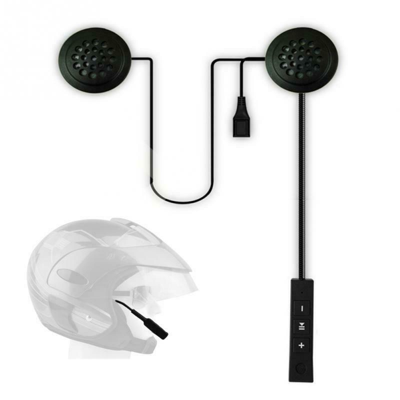 Helmet Headset Bluetooth Anti-interference Motorcycle Interphone Hi-fi Earphone