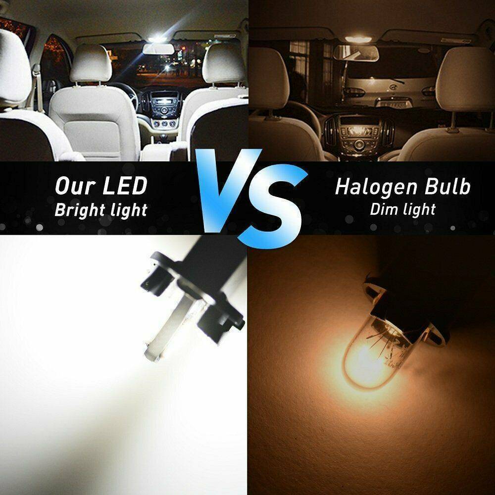 10 Pcs LED T10 501 194 W5W 7020SMD Car CANBUS Error Free Wedge Light Bulb White