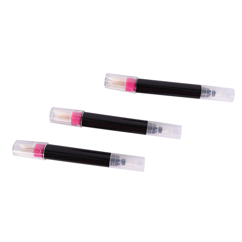 Refillable Nail Polish Edge Corrector Remover Pen 3 Spare Tips Art Manicure A NC