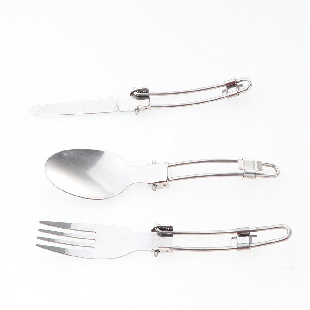 Aluminum Cookware Cutlery Set Camping Pot Pan Water Kettle Cooking Utensil