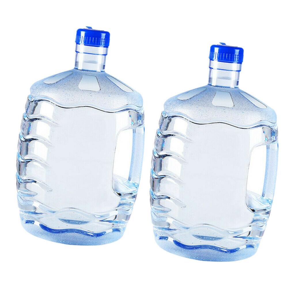2 Pieces Water Container Water Carrier Jug, Portable Water Canteen for Camping