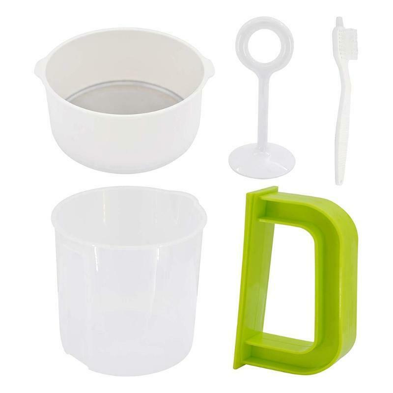 5 Pcs Yogurt Strainer Soy Milk Nut Greek Usage Food Strainer Household Durable