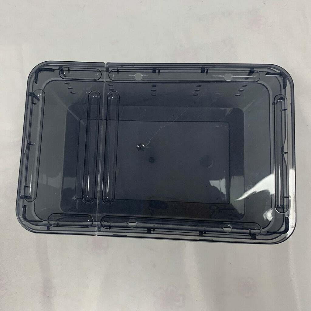 4pcs Reptile Feeding Container Turtle Feeding Tank For Terrarium Supplies