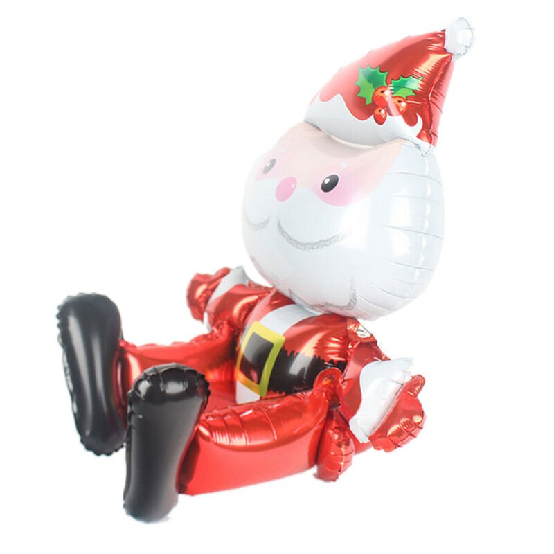 Large Santa Claus Aluminum Foil Balloon Christmas Party Decoration Merry X.l8