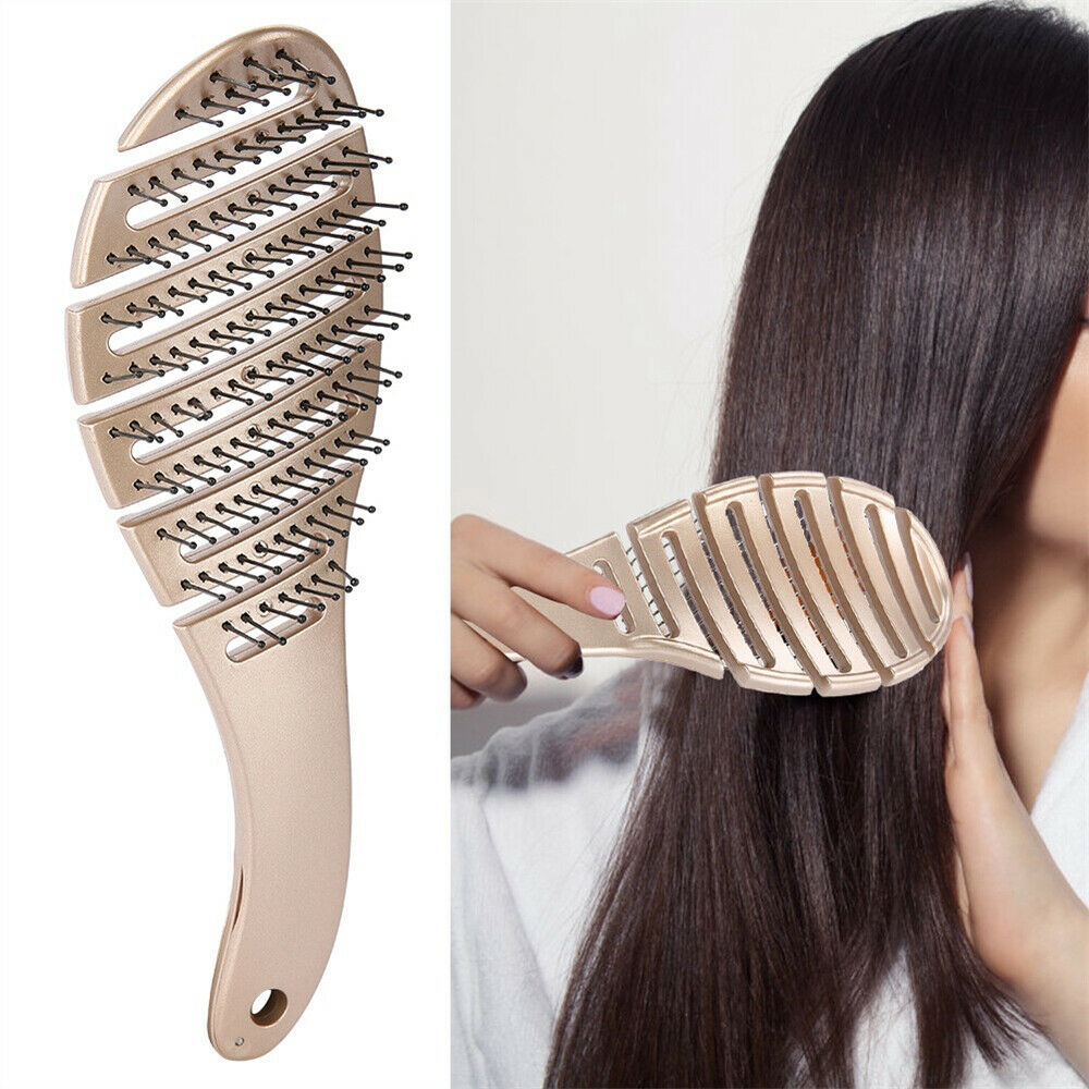 Pro Paddle Radial Comb Hair Brush Massage Combs Hairdressing Styling Hairbrush