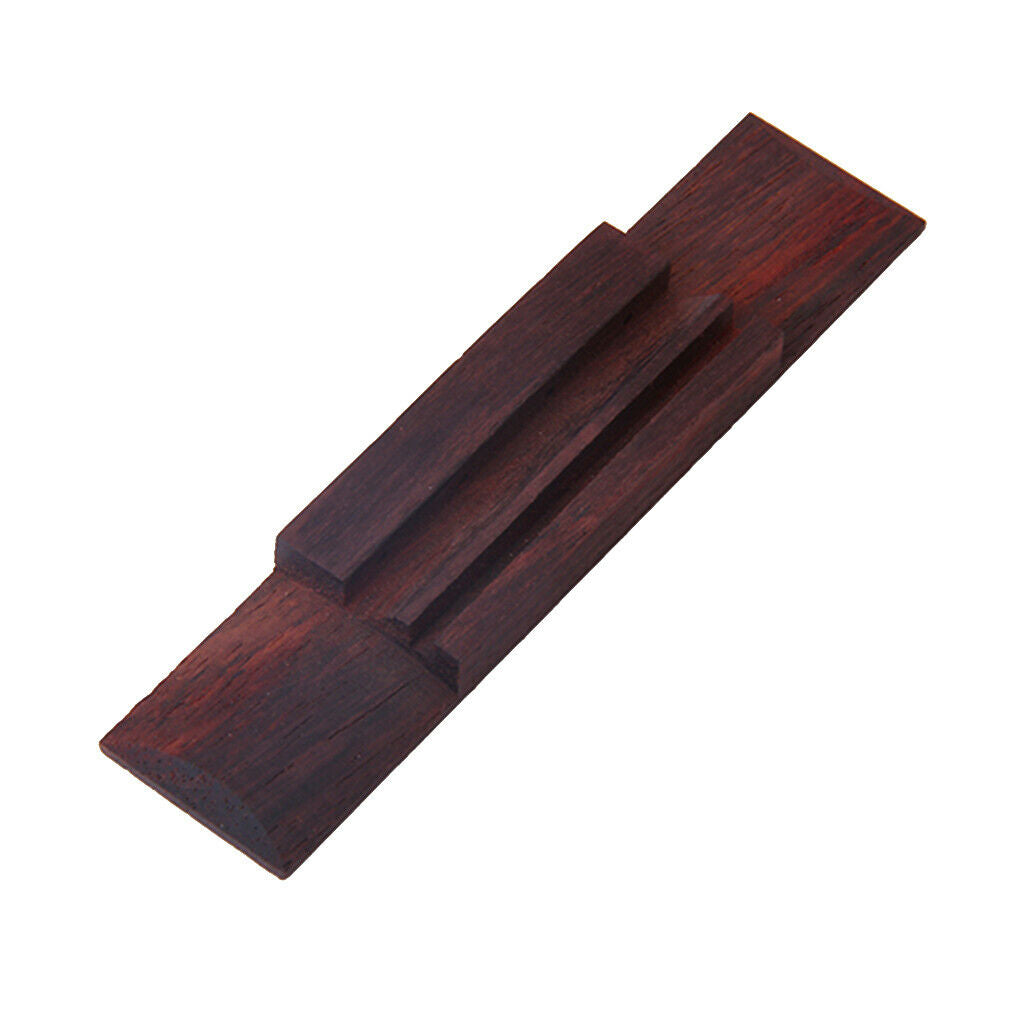 110mm Rosewood Saddle Bridge For 4 String Ukulele Uke UKLL Replacement Part