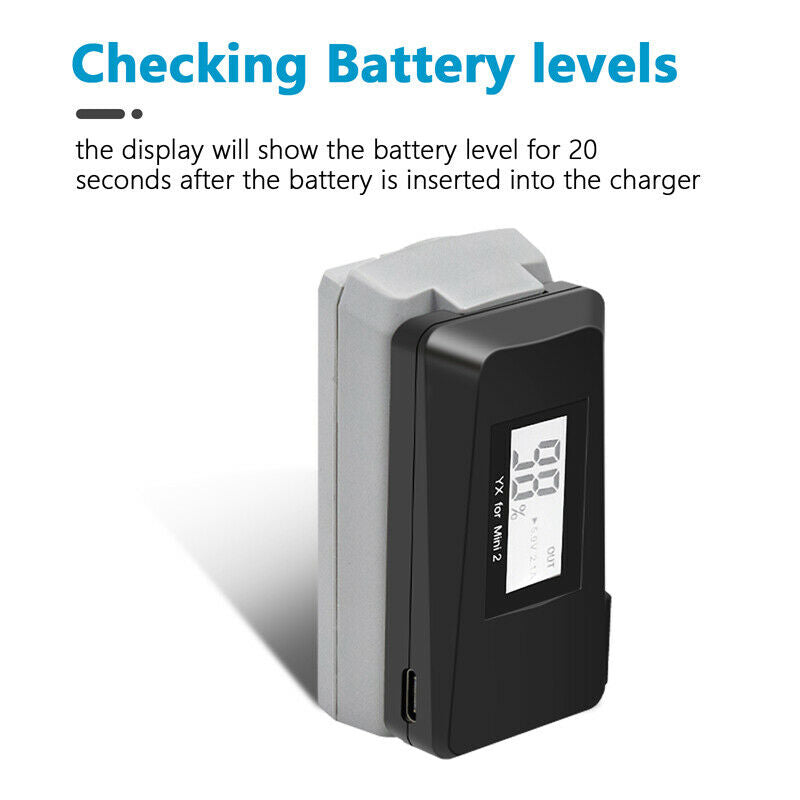 For Mavic Mini 2 Fast Charger Battery USB For DJI Mavic Mini 2 Accessories
