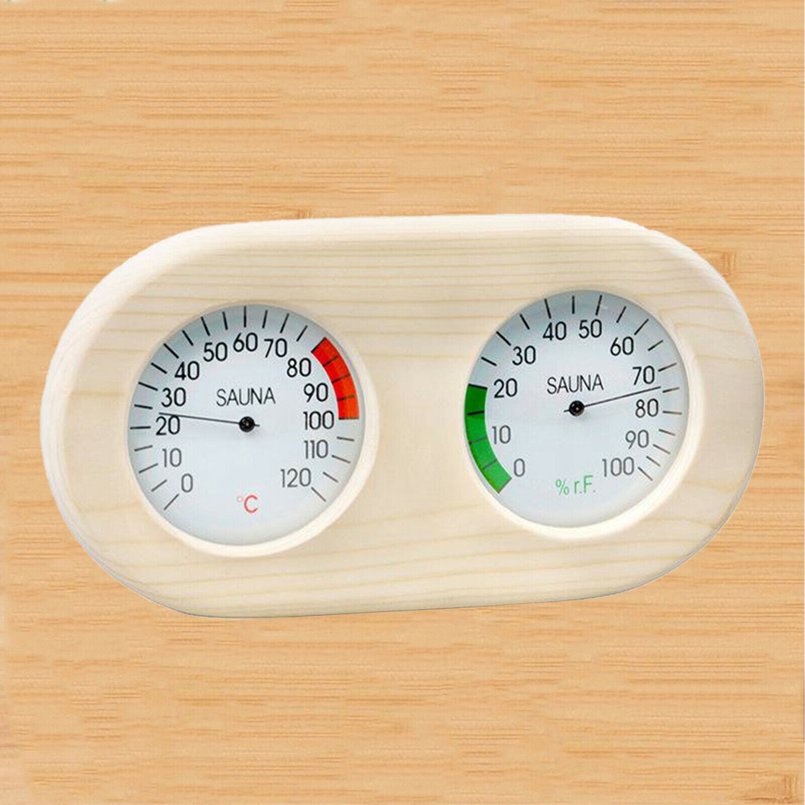 Sauna Hygrothermograph Home Hotel Thermometer Measurement Display Meter
