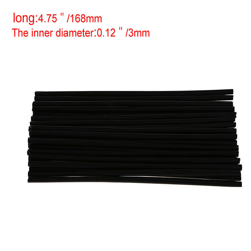 36Pcs Black Spoke Skin Covers Wrap Wheel Rim Protect Motocycle ATV Dirt Bike