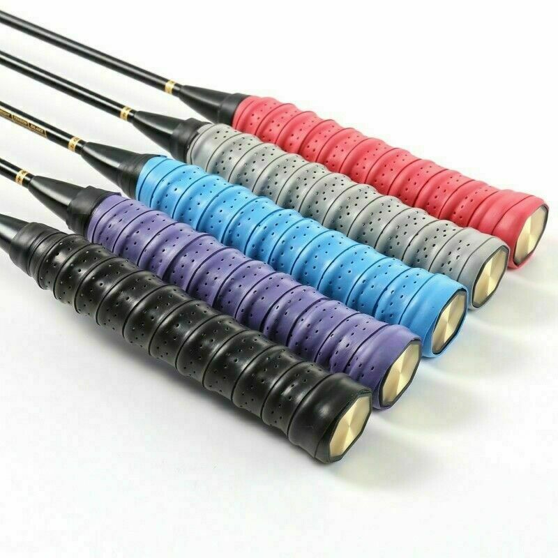 4x Anti-slip Racket Grip Tape Handle Absorb Sweat Overgrip Tennis Badminton NR9