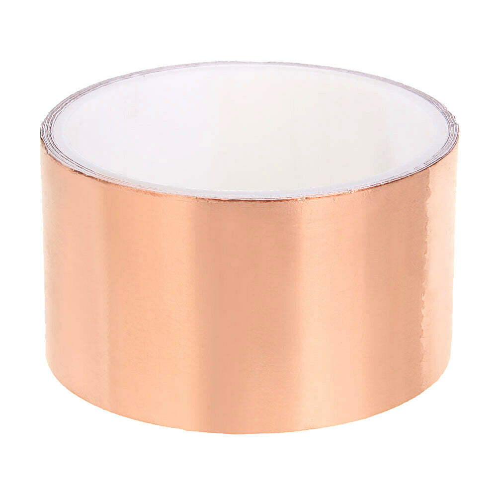 2 Roll of EMI Shielding Copper Foil Shielding Tape for Computer Shielding