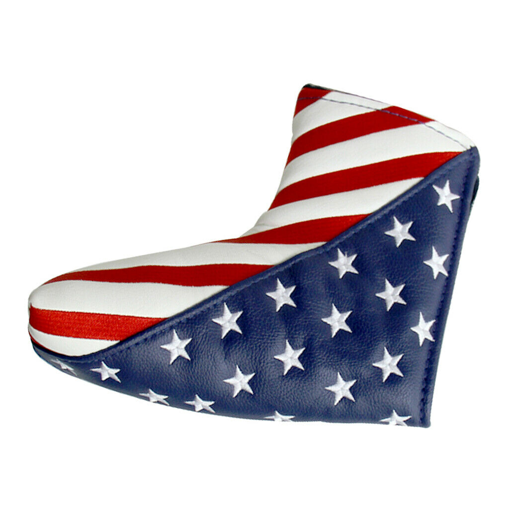 Golf Putter Head Cover Headcover Protector with   Embroidery - Golfer