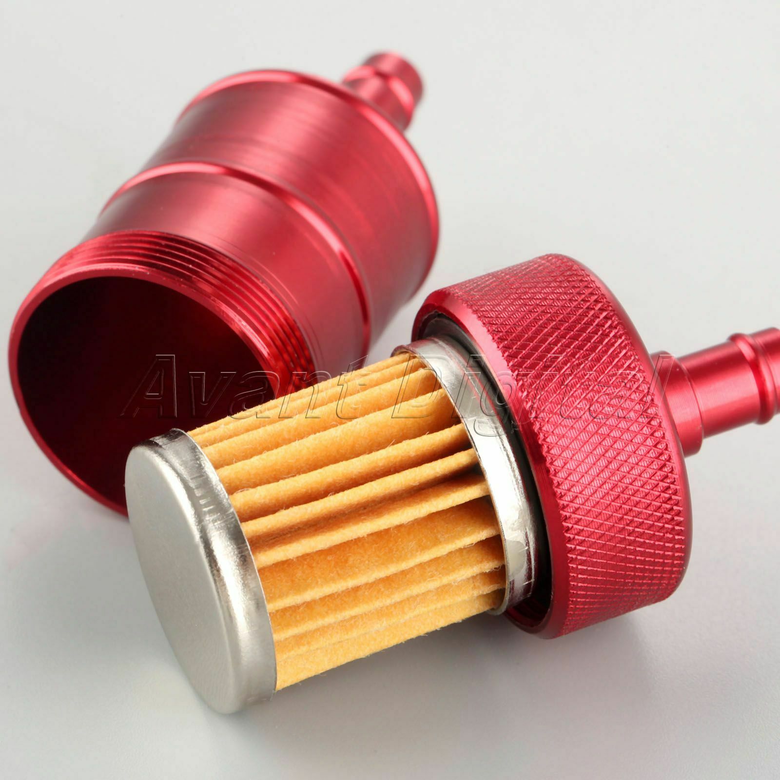 8mm 5/16" Fuel line Universal Motorcycle ATV Fuel Gas Oil Petrol Filter Cleaner