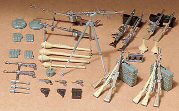 35111 Tamiya German Infantry Weapons 1/35th Plastic Kit 1/35 Military