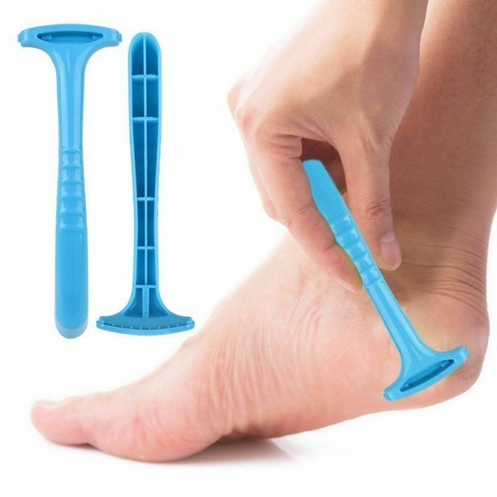 1pc Plastic Handle Dead Skin Calluses Remover Feet Care Nursing Pedicure Tool