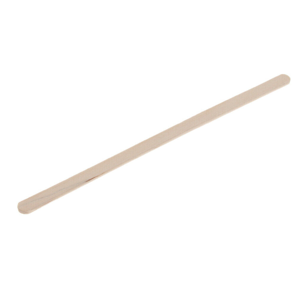 100 Pcs 140mm Disposable Wood Coffee Stirrer For Hot Cold Drink Beverage 5.5'',