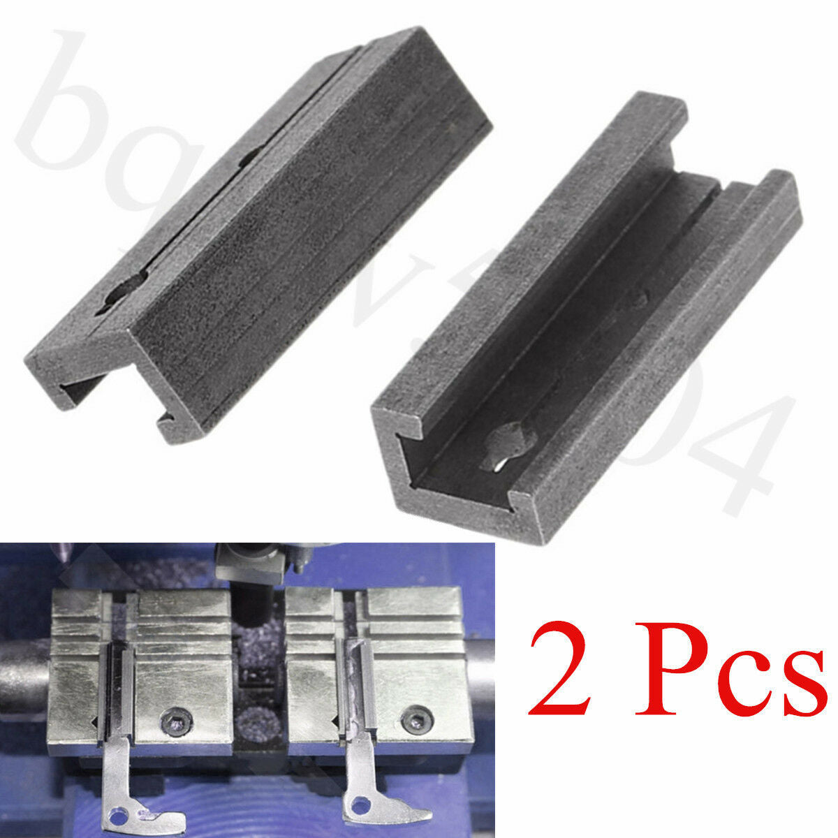 Car Key and Long Key Chucking Tools Cutting Fixture Clamp for Ford Focus HU101