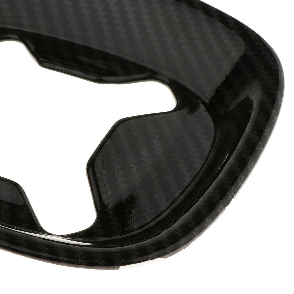 2Pcs Rear Fog Light Lamp Frame Cover Moulding Trim For Jeep Rendgade 16-17