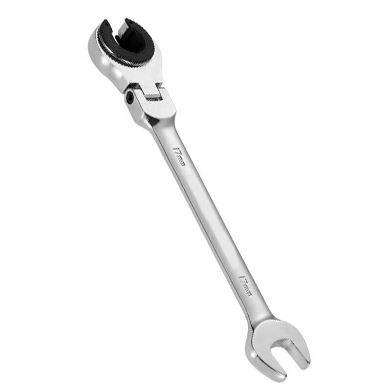 6x Gear Wrench Hand Spanner Movable Combination Ratcheting Repair Tool Polished