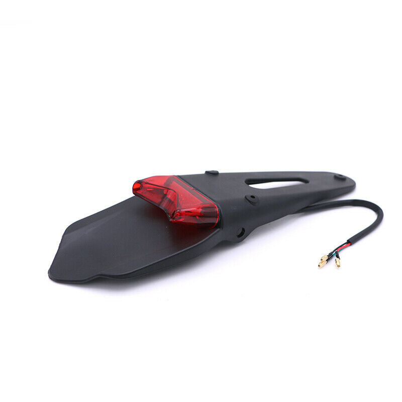 Motorcycles Running Red LED Rear Fender Brake Tail Light Off-road Dirt Bike