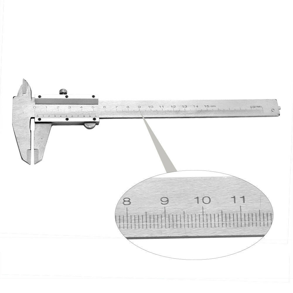 Portable Digital Metal Millimeter Vernier SlideCaliper RulerGuage Measuring Tool
