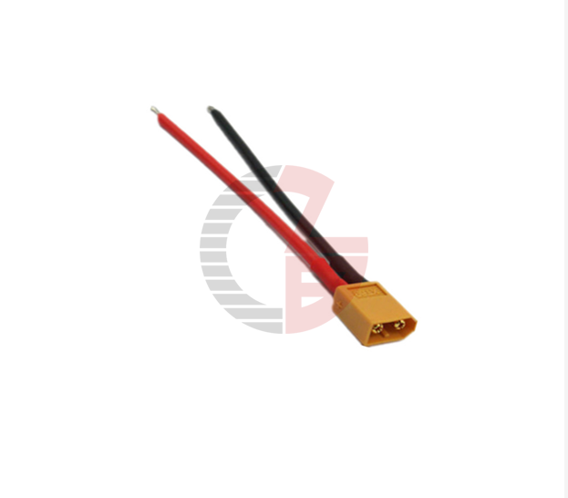 2PCS 14AWG XT60 Connector Male Head with Housing 10CM Silicone Wire