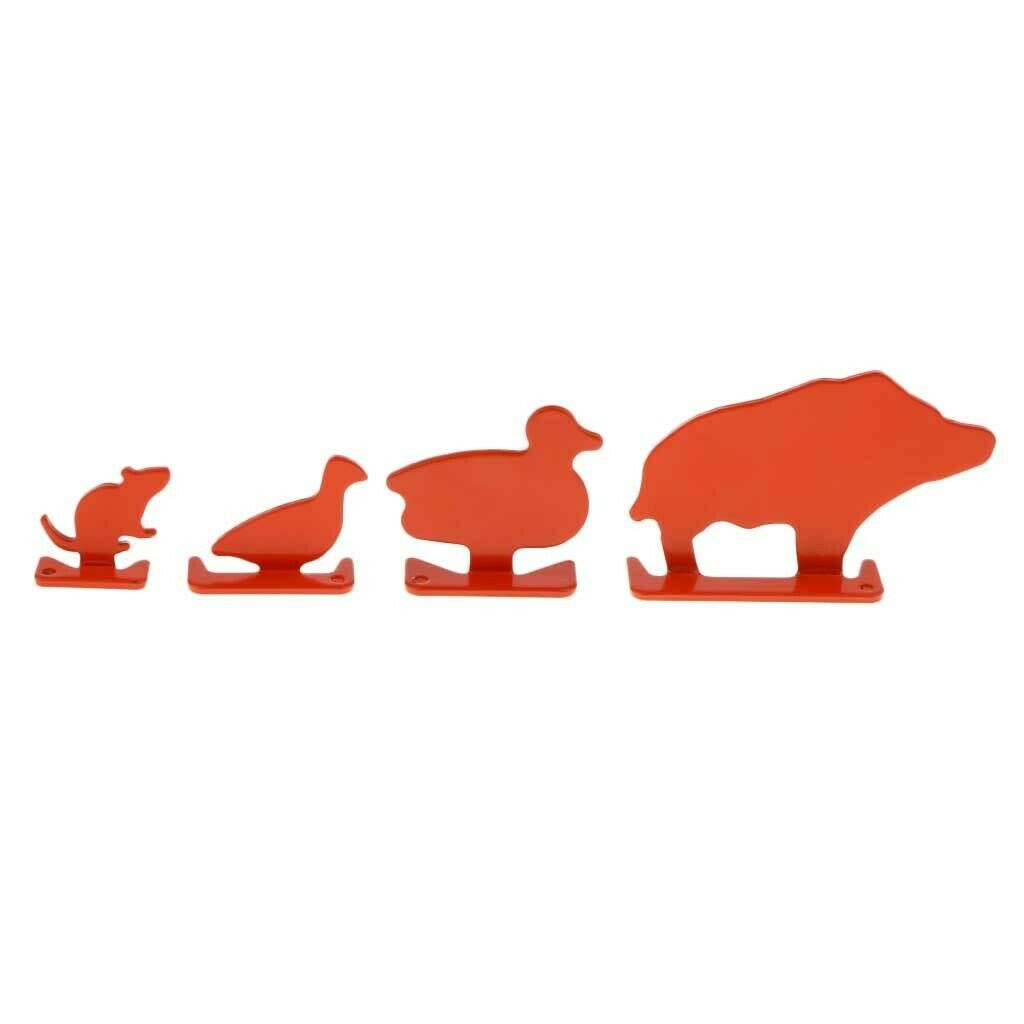 Boar Duck Bird Mouse Silhouette Target Plinking Targets Shooting Practice