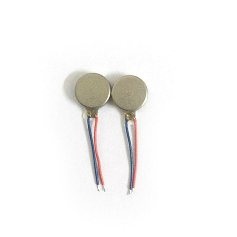 10x DC 3V 70mA 12000Â±2500RPM Phone Coin Flat Vibrating Vibration Motor Y98 WF