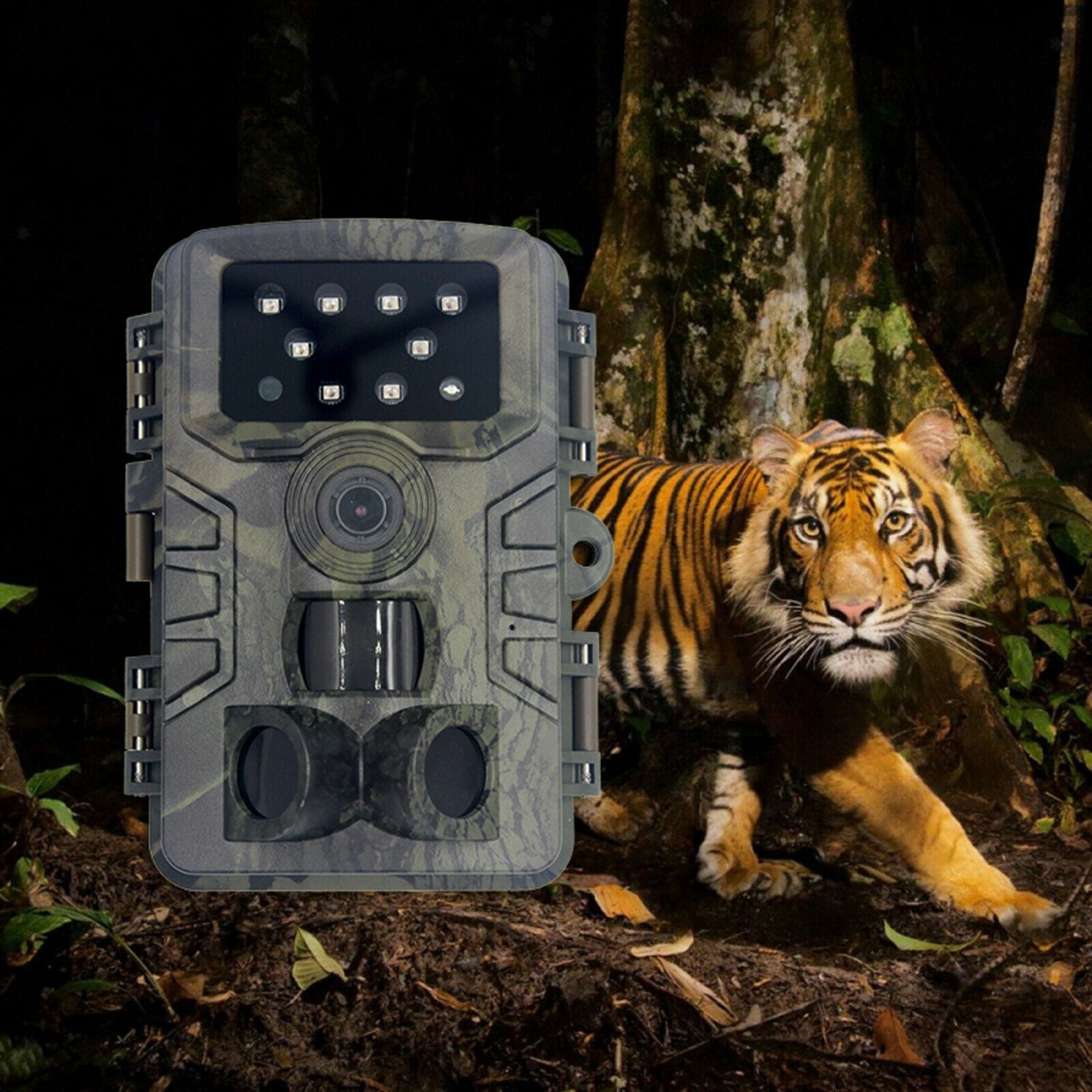 Upgrade HD PR700 Trail Game Camera 16MP 1080P Night Vision Hunting Cam with 2