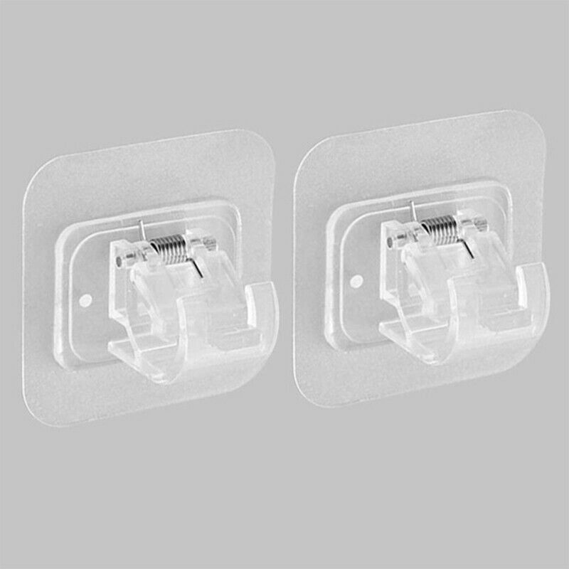 2pcs new powerful curtain rod hanger shower curtain rod hanger load-bearing