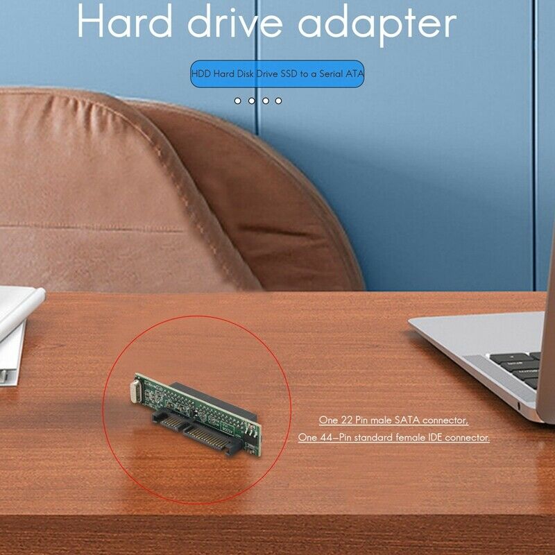 2.5 Inch Ide To Sata Adapter, Convert Laptop 44 Pin Male Ide Pata d Hard Disk G5