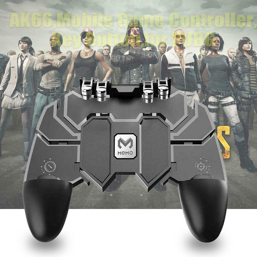 AK66 Six Finger All-in-One Mobile Game Controller Fire Key Button for PUBG @