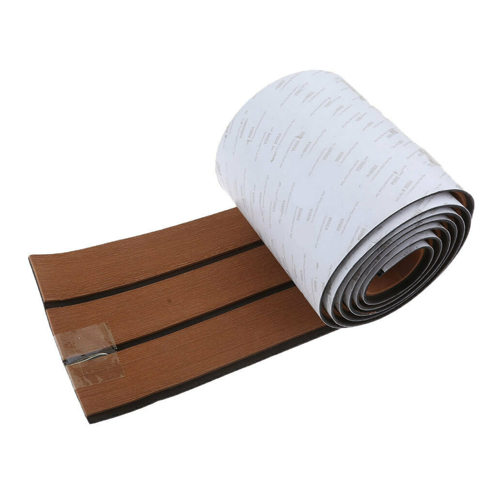 2pcs 240cm Self-Adhesion Non-Slip Boat Flooring Sheet Marine Yacht Boat Tape