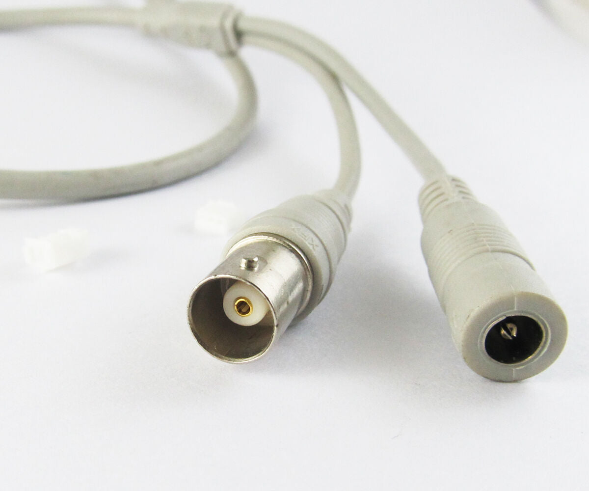 20sets 5.5x2.1mm DC Power Jack BNC Jack Cable for CCTV System