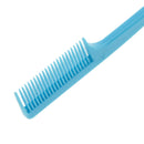 2x 7 Inches 2 Way  Brush Comb Edge Hair Control Comb Travel Hairbrush