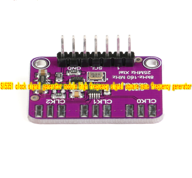 1pcs SI5351 clock signal generator module square wave frequency generator