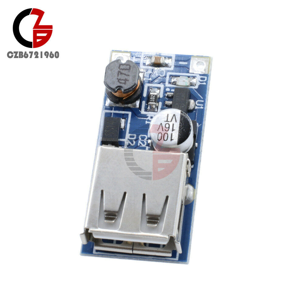 3PCS 0.9V-5V to 5V DC-DC Booster Module USB Mobile Step-up Power Supply Module