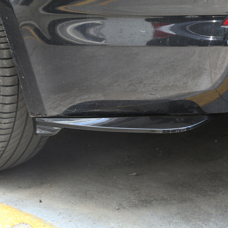 Universal Racing Car Side Skirt Rear Lip Splitter Winglet Wings Diffuser Spoiler