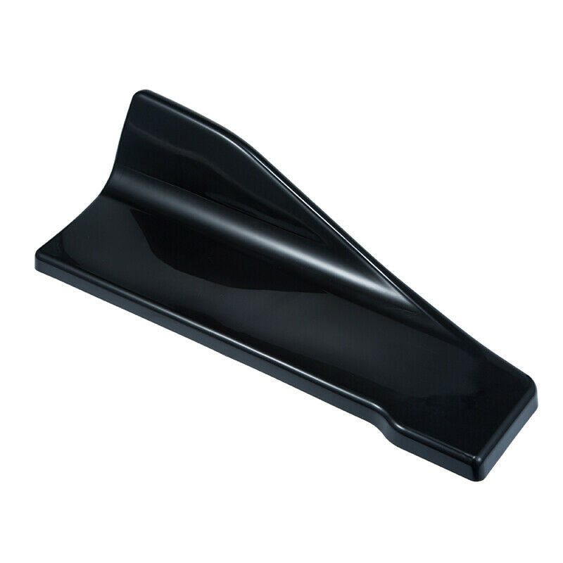 Car Auto  Bumper Spoiler Rear Lip Canard Diffuser Wrap Angle Shovel Side Skirt