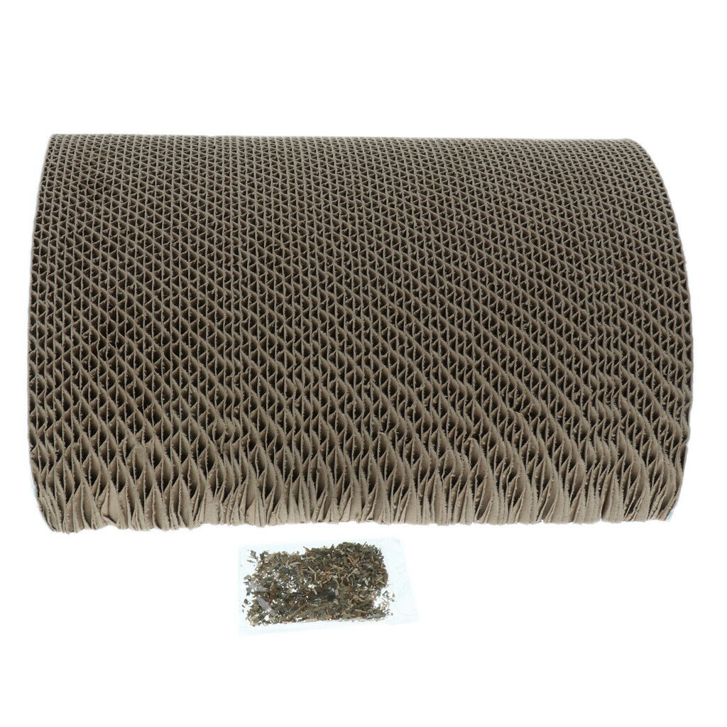 Paw Care Cardboard Cat Scratch Scratcher for Scratching and Resting with Catnip